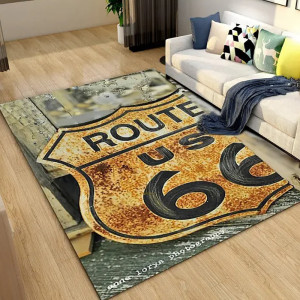 Tapis Biker Route 66 "Rust'n'Ride"