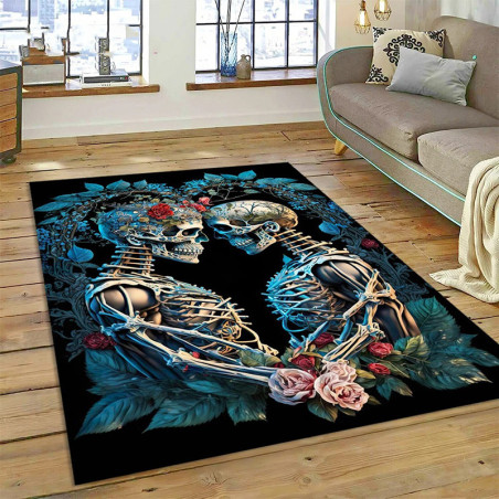 Tapis Tête de Mort "Serment d’Outre-Tombe"