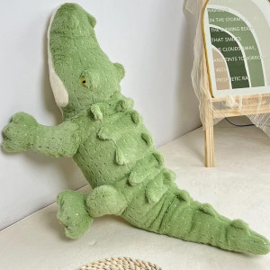 Vue Arrière Peluche Crocodile Moelleux - "Câlin des Marais"