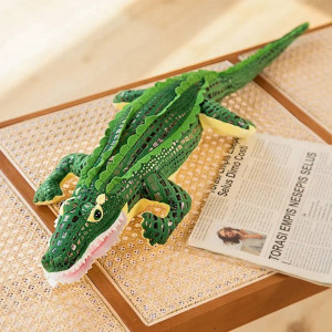 Avant Peluche Crocodile Sauvage - "Griffes & Crocs des Tropiques" - 2 tailles au choix !