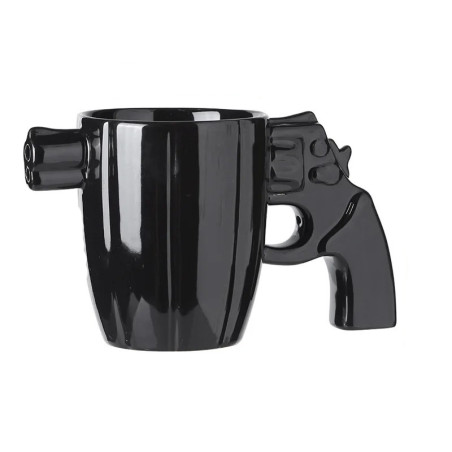 Mug Revolver "Tir Express" Couleur Noir