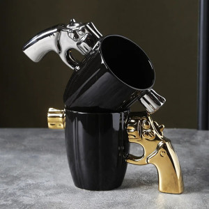 Mug Revolver "Tir Express" - 4 couleurs au choix