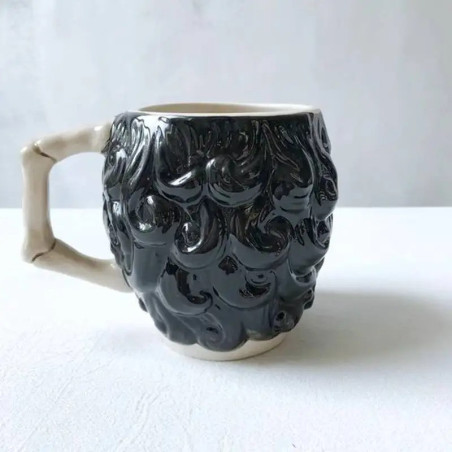 Vue Arrière Mug Tête de Mort Mexicaine "Señorita Calavera"