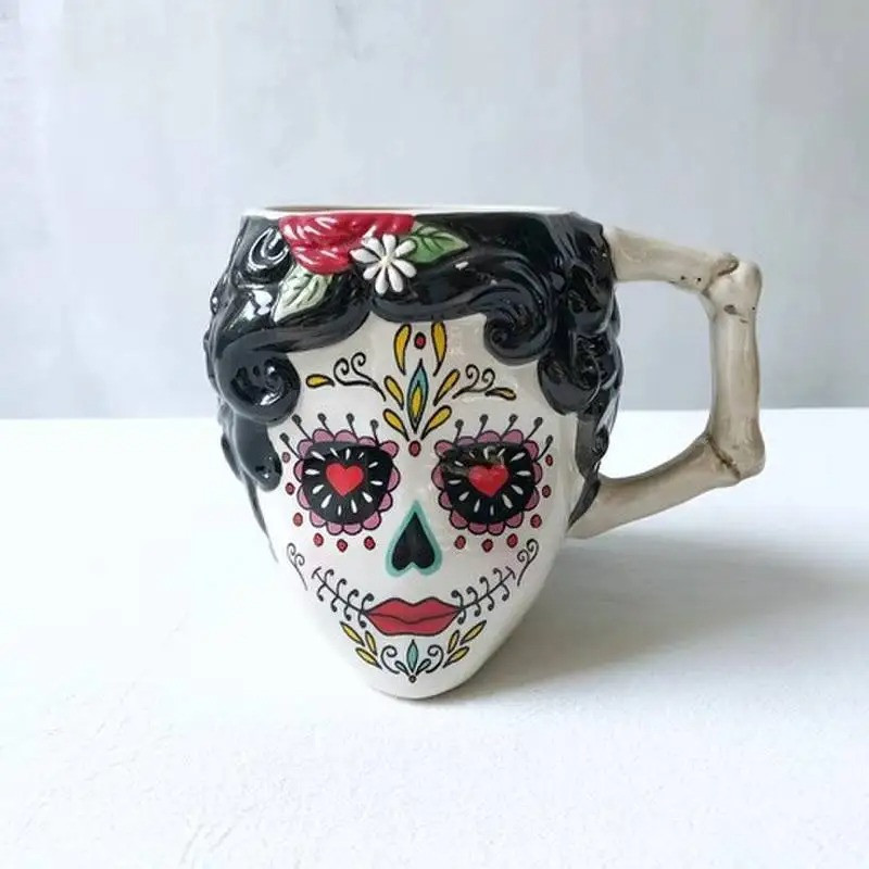 Mug Tête de Mort Mexicaine "Señorita Calavera"