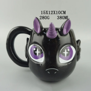 Dimensions Mug Licorne Gothique 'Regard Surnaturel'