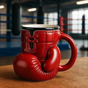 Détails du Mug Gant de Boxe Uppercut Matinal