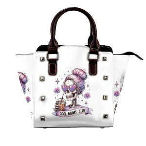 Sac Tête de Mort "Cool Mum du Club Squelette"