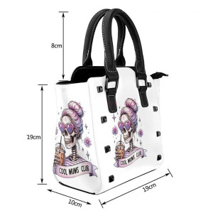 Dimensions Sac Tête de Mort "Cool Mum du Club Squelette"