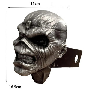 Dimensions Accessoire Auto Tête de Mort - Cache Attelage Tête de Mor