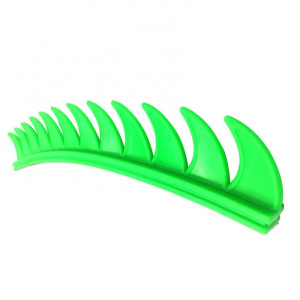 Crête de Casque Motard Rebelle - Ailerons de Faucheur Couleur Vert