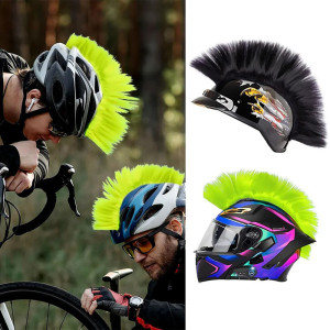 Avant Accessoire Casque Rider - Mohawk Punk Vibrant
