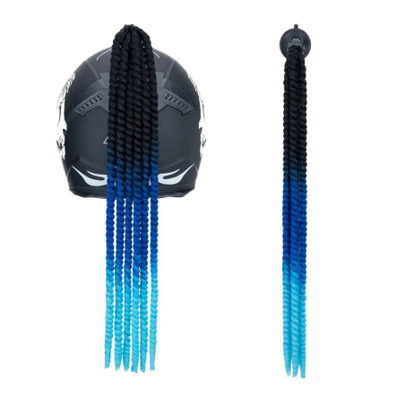 Accessoire Casque Biker Coiffure Femme "Fouet du Spectre de l'Asphalte"Modele 4