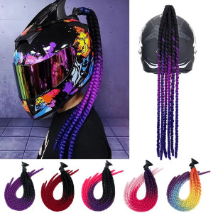 Accessoire Casque Biker Coiffure Femme "Fouet du Spectre de l'Asphalte"