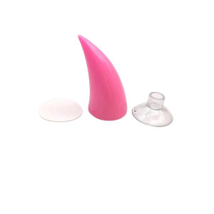 Accessoire Casque Biker Rock Metal - Cornes du Démon de l'Asphalte Couleur Rose