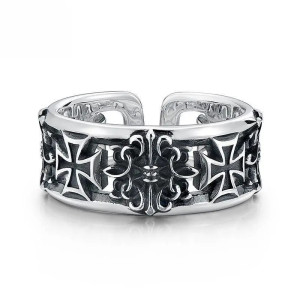 Avant Bague Rock "Alliance de Fer"