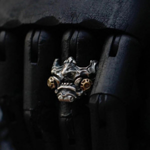 Vue détaillée Bague Oni "Oni Mécanique"