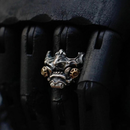 Vue détaillée Bague Oni "Oni Mécanique"