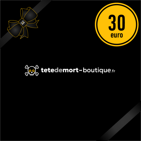 Carte Cadeau 30€ Tête de Mort | Le Geste Rebelle