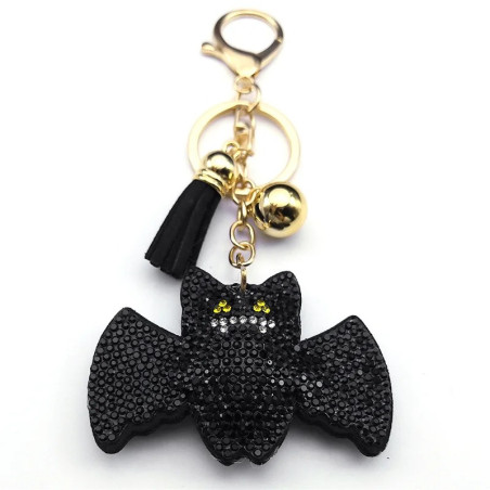 Vue générale Porte-clés Gothique Chic "Chauve-Souris Vampire Goth"