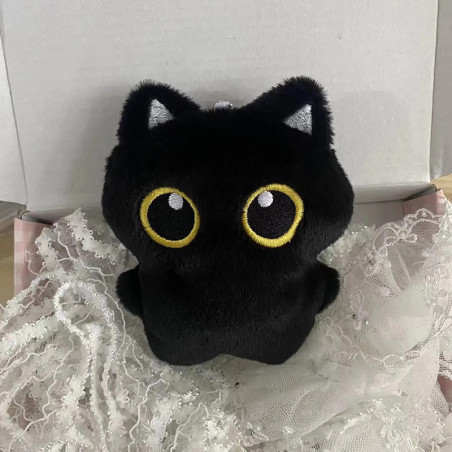 Vue générale Porte-clés Gothique Chic "Chat Noir Mignon"