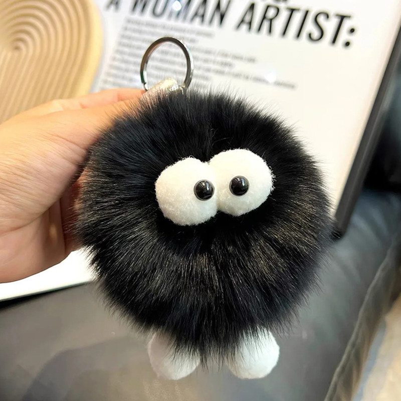 Porte-clés Gothique Chic "Petit Monstre Velu"