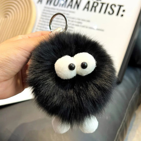 Porte-clés Gothique Chic "Petit Monstre Velu"