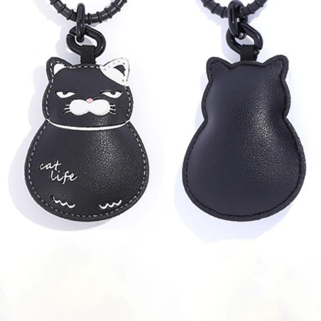 Vue complète Porte-Clés Gothique  Chat Noir Grincheux Cat Life