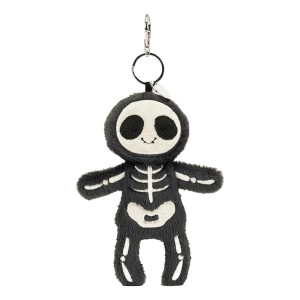Vue générale Porte-Clés Gothique "Petit Squelette Kawaii Doux"