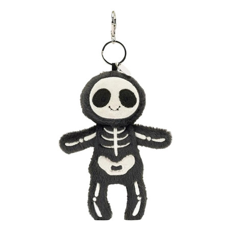 Vue générale Porte-Clés Gothique "Petit Squelette Kawaii Doux"