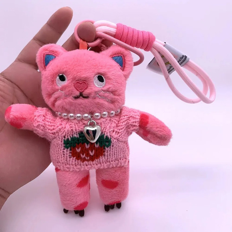 Porte-Clés Gothique Chat Noir « Minou Mystique Modele 6