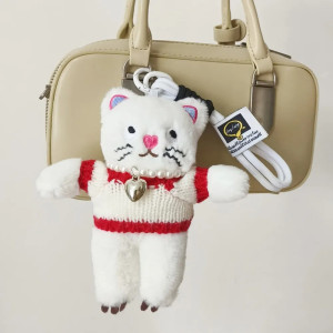 Porte-Clés Gothique Chat Noir « Minou Mystique Modele 14