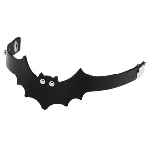 Bracelet Gothique Chauve-Souris avec Fermeture Pression