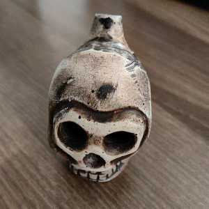 Avant Sifflet Tête de Mort Aztèque – Cri de la Mort