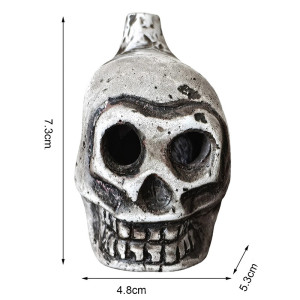 Dimensions Sifflet Tête de Mort Aztèque – Cri de la Mort