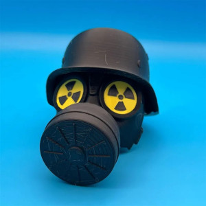 Cache Crochet Voiture "Masque Nucléaire Toxic Ride"