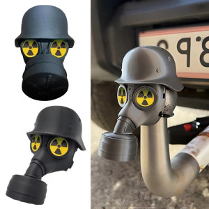 Cache Crochet Voiture "Masque Nucléaire Toxic Ride" - 2 versions au choix !