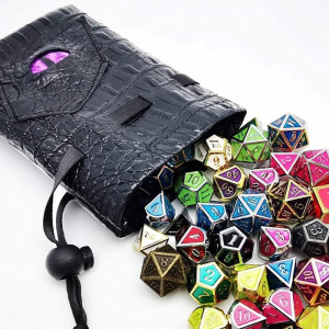 Sac de Rangement avec Œil Mystique - Pour Dés DND, Cartes Tarot & Oracle, Pièces ou Bijoux