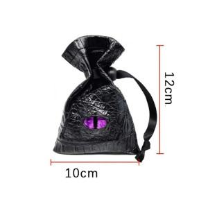 Dimensions Sac de Rangement avec Œil Mystique - Pour Dés DND, Cartes Tarot & Oracle, Pièces ou Bijoux