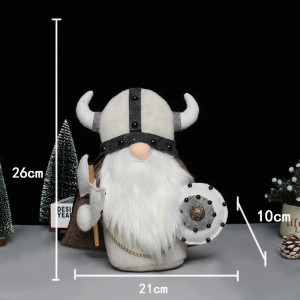 Dimensions Figurine Viking "Sage du Valhalla" - Protecteur Lumineux des Sagas