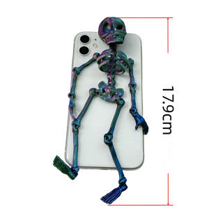 Dimensions Figurine Squelette Articulé 3D Tête de Mort - 3 couleurs au choix !