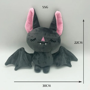 Dimensions Chauve-Souris Grise Endormie (30 cm)