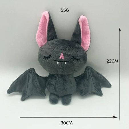 Dimensions Chauve-Souris Grise Endormie (30 cm)