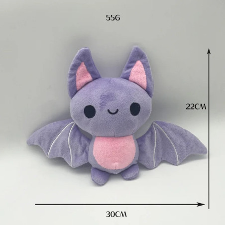 Dimensions Peluche Chauve-Souris Kawaii (30 cm)