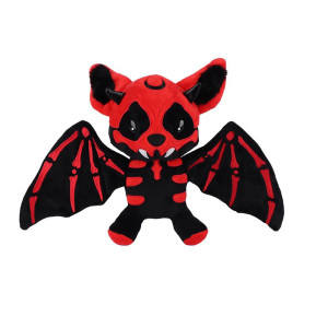 Peluche Démon Chauve-Souris Couleur Rouge