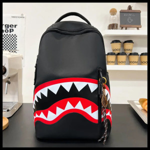 Sac Punk Rock - Requin Predator Squal Attack Couleur noir