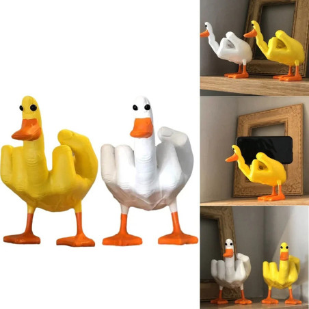 Details Statuette "Fuck the Duck" - Le Canard au Doigt d'Honneur
