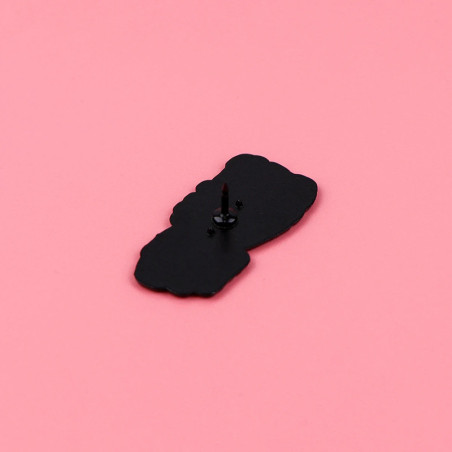 Vue Arrière Broche Pins Rock Rebel "Sounds Like Bullshit"