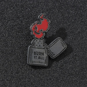 Avant Broche Rock Rebel "Burn It All"
