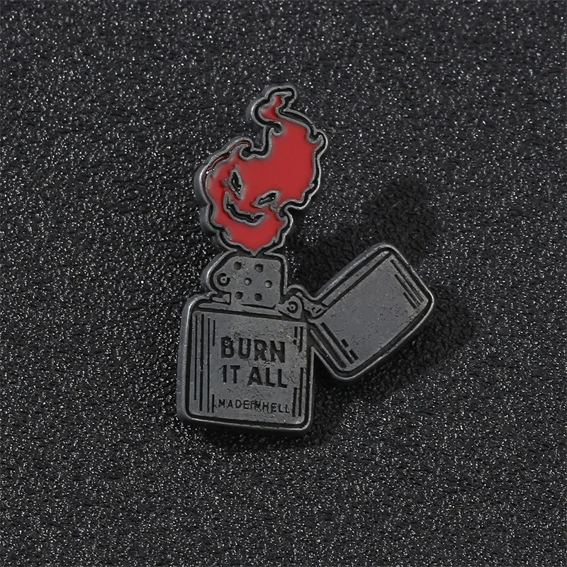 Avant Broche Rock Rebel "Burn It All"