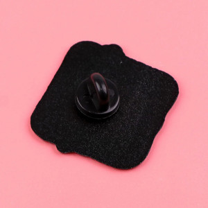 Vue Arrière Broche Pins Rebel “Warning – I Have No Filter”